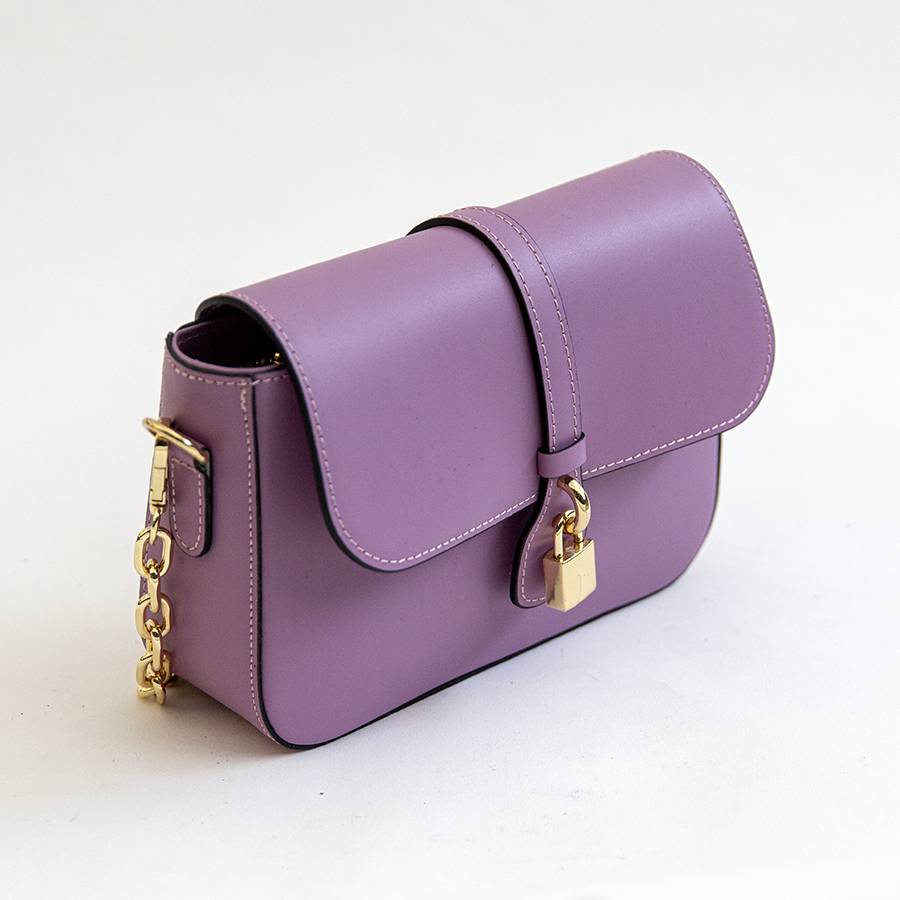 Laura Di Maggio DEA – Postina in pelle elegant lilla Offerte