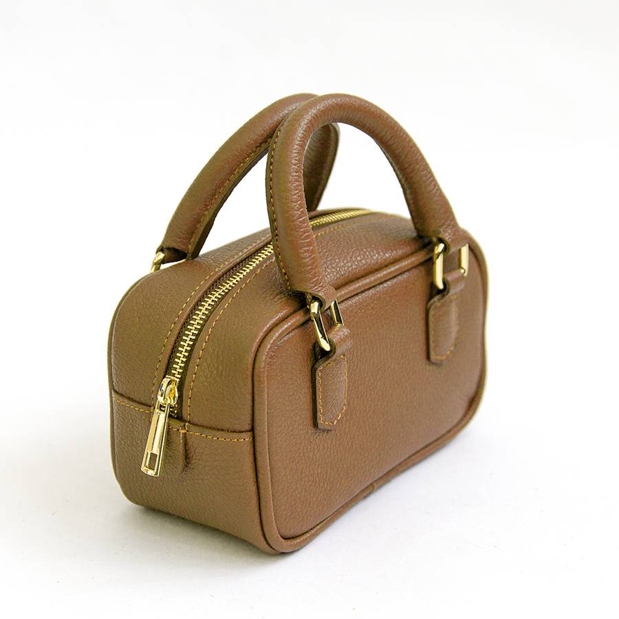 Laura Di Maggio NENA – Miny bauletto in pelle cuoio In Saldo