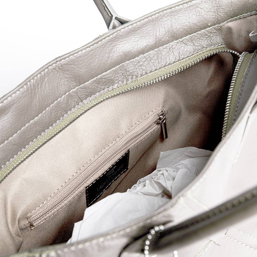 Laura Di Maggio UMA – Tote bag in pelle nappa tortora Italy