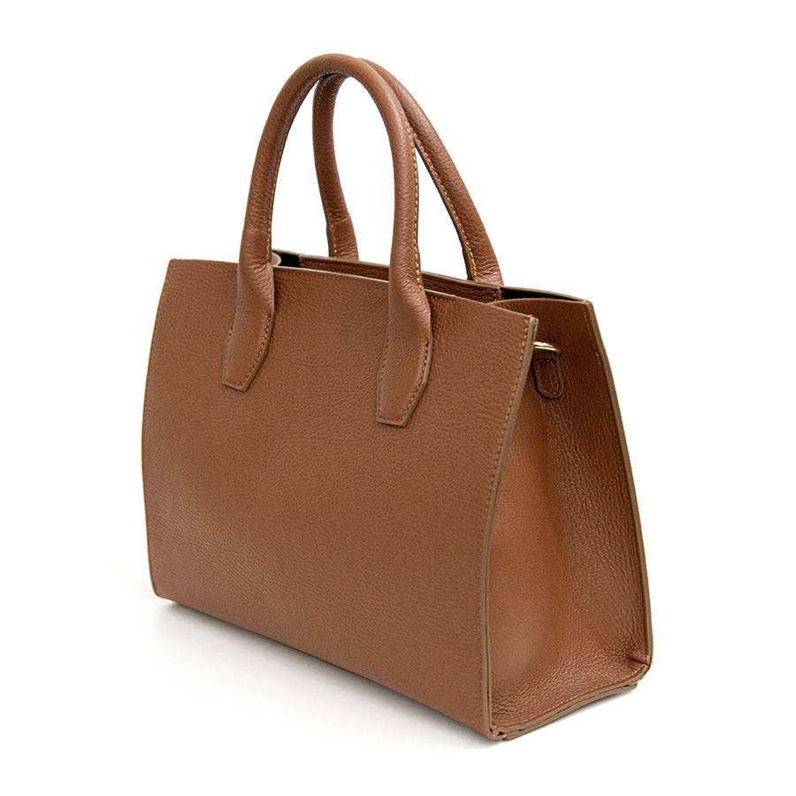 Laura Di Maggio MIRIAM – Borsa in pelle dollaro marrone Soddisfazione Garantita