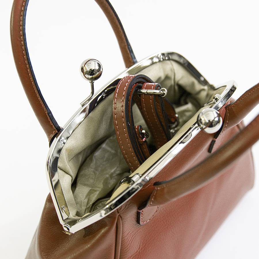Laura Di Maggio NONNA – Borsa a clutch in nappa cuoio Affare Del Giorno