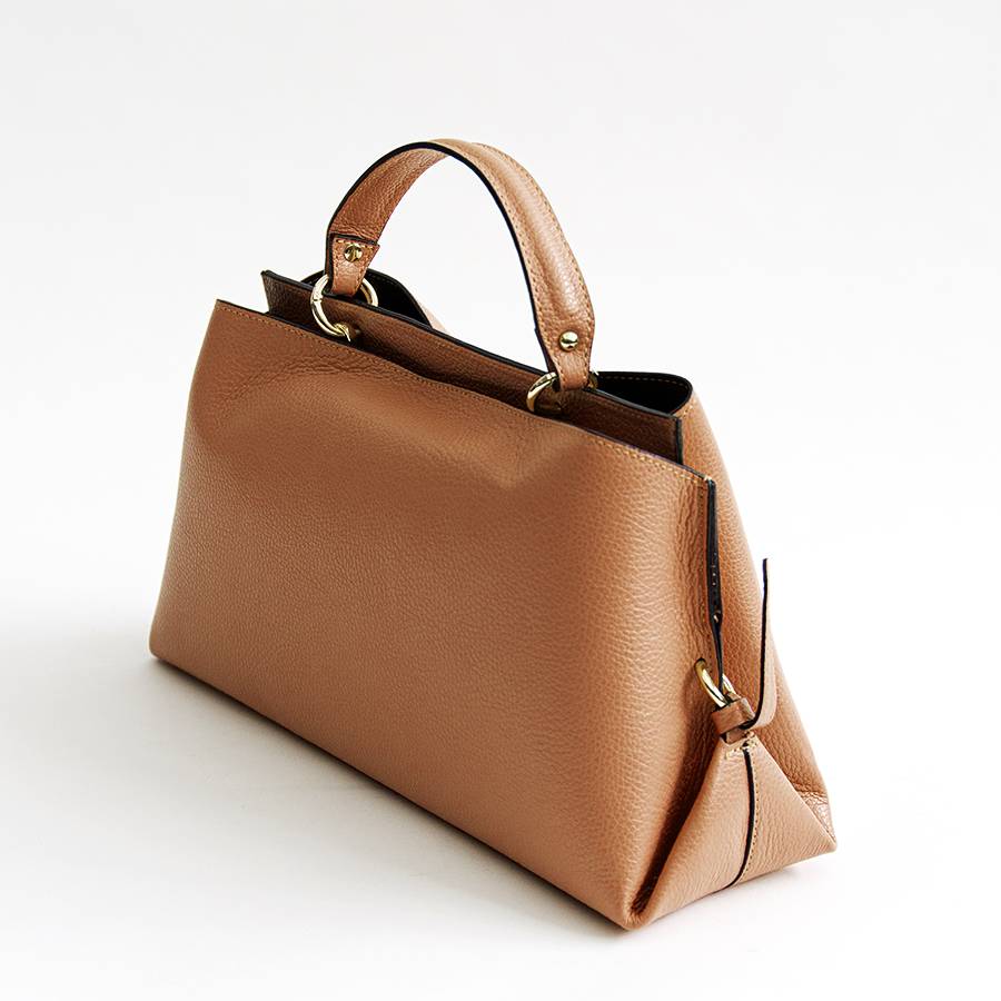 Laura Di Maggio ALEXA – borsa strutturata in pelle dollaro cuoio Convenienza