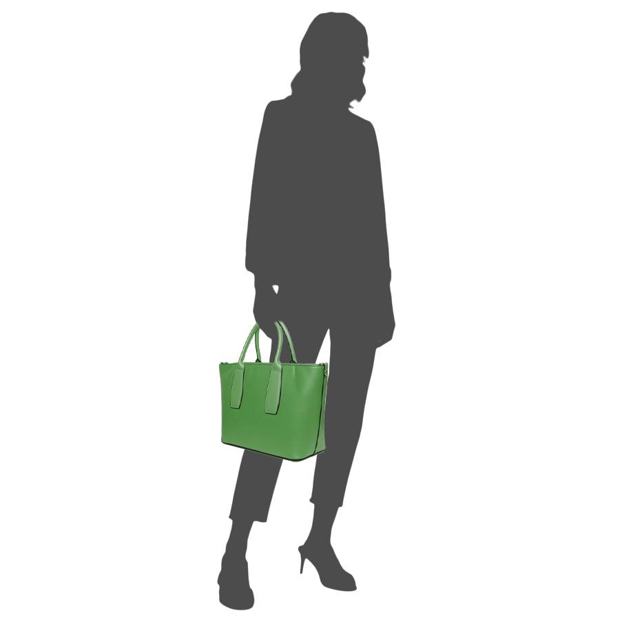Laura Di Maggio ELISE – Shopper in dollaro verde In Vendita