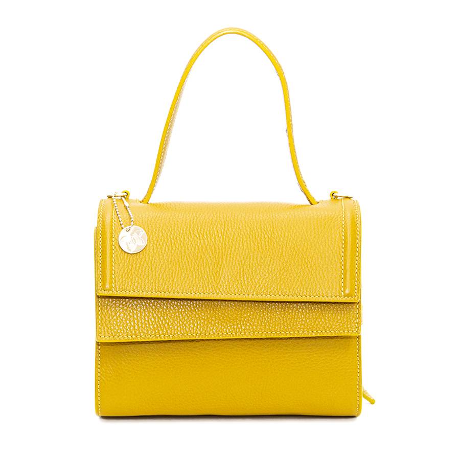 Laura Di Maggio LISBONA – piccola borsa classica gialla Moda