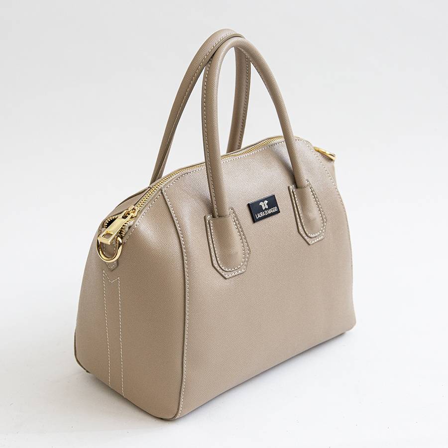 Laura Di Maggio ZAIRA – bauletto in palmellato beige Soddisfazione Garantita