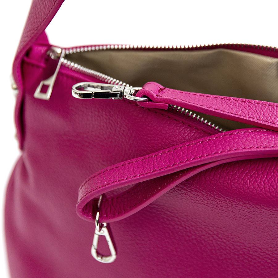 Laura Di Maggio NESSY – Sacca in pelle fuxia In Linea