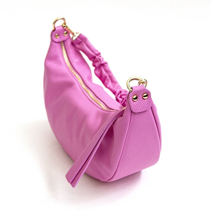 Laura Di Maggio SUSAN – Baguette in pelle rosa Promozione