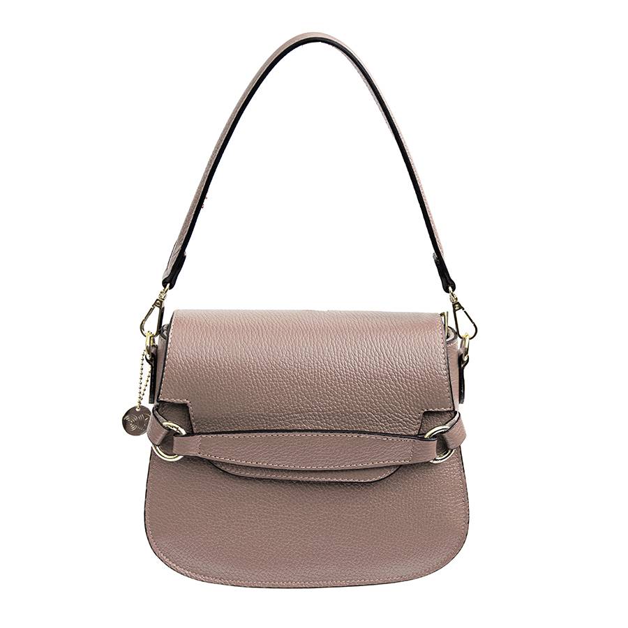 Laura Di Maggio SALLY – Postina con patta in pelle cipria Promozione Limitata