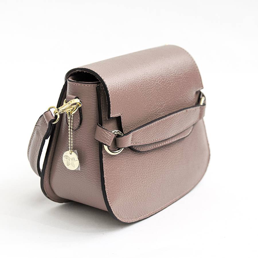 Laura Di Maggio SALLY – Postina con patta in pelle cipria Promozione Limitata