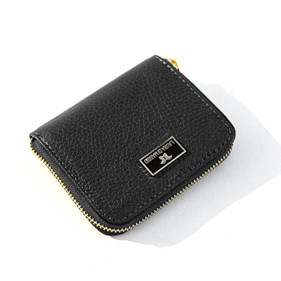 Laura Di Maggio PORTAFOGLIO Mini in pelle nero Economico