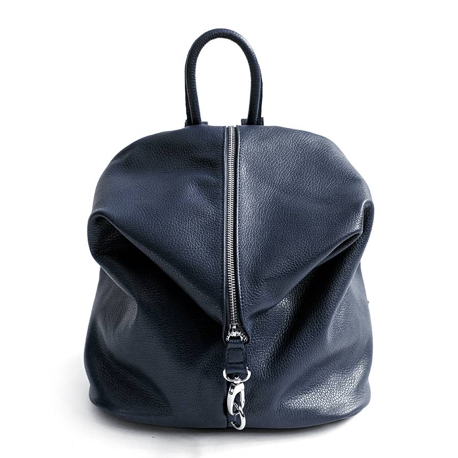 Laura Di Maggio FLIP – Zaino con zip in pelle notte Consegna Veloce