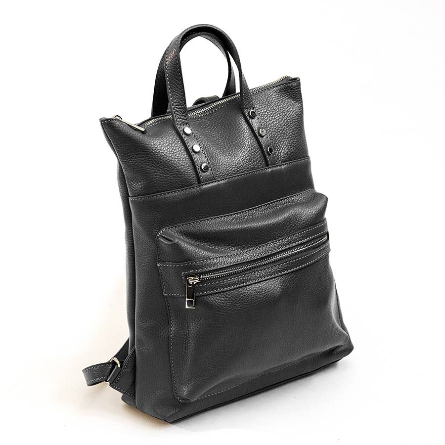 Laura Di Maggio YALE – Zaino in pelle nero Prezzo Ridotto