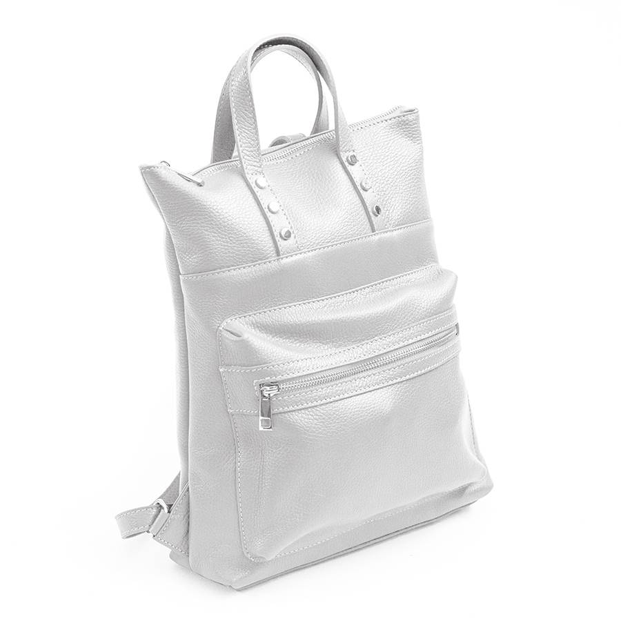 Laura Di Maggio YALE – Zaino in pelle bianco Novità