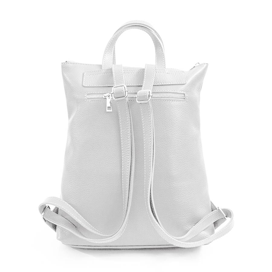 Laura Di Maggio YALE – Zaino in pelle bianco Novità