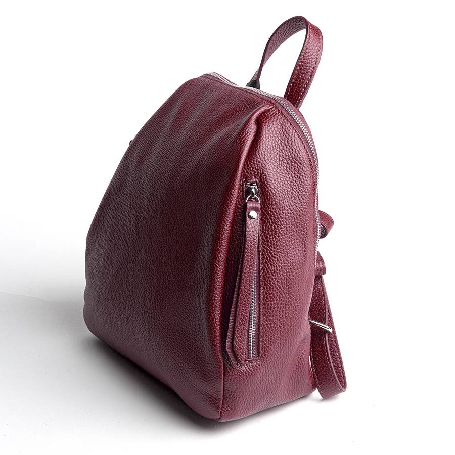 Laura Di Maggio ZIP – zainetto in pelle dollaro rubino Online