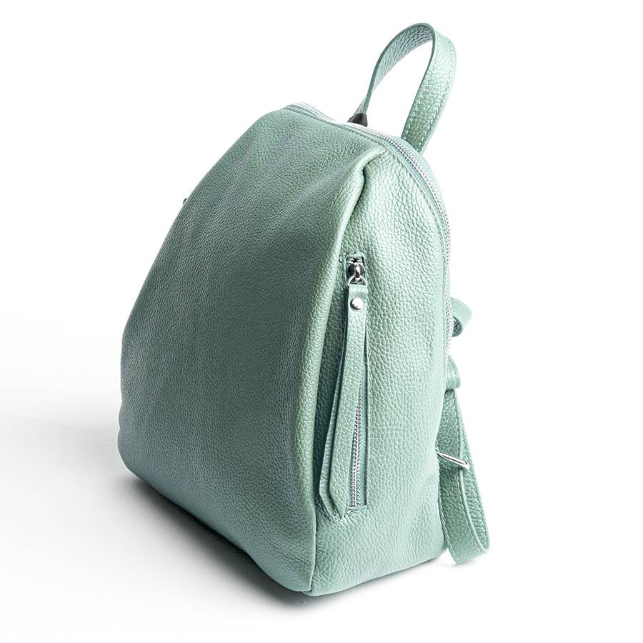 Laura Di Maggio ZIP – zainetto in pelle dollaro tiffany Vendita Economica