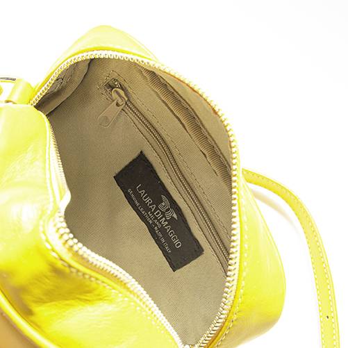 Laura Di Maggio COCCA – Borsa da Sera in Pelle Soft Trapuntato – Lime Affare Del Giorno