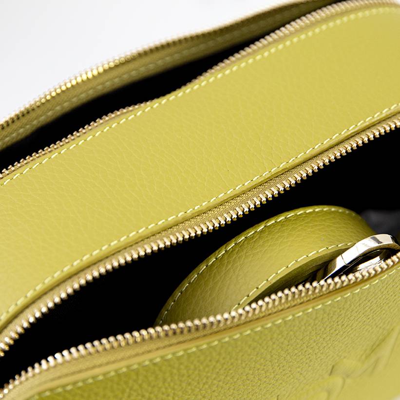 Laura Di Maggio LOIS – Saponetta in pelle dollaro stampata lime Novità
