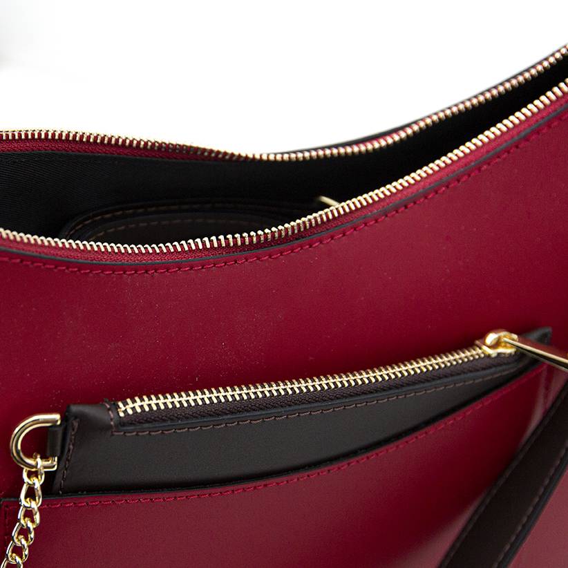 Laura Di Maggio LENA – Borsa a spalla in pelle elegant rubino Sconto