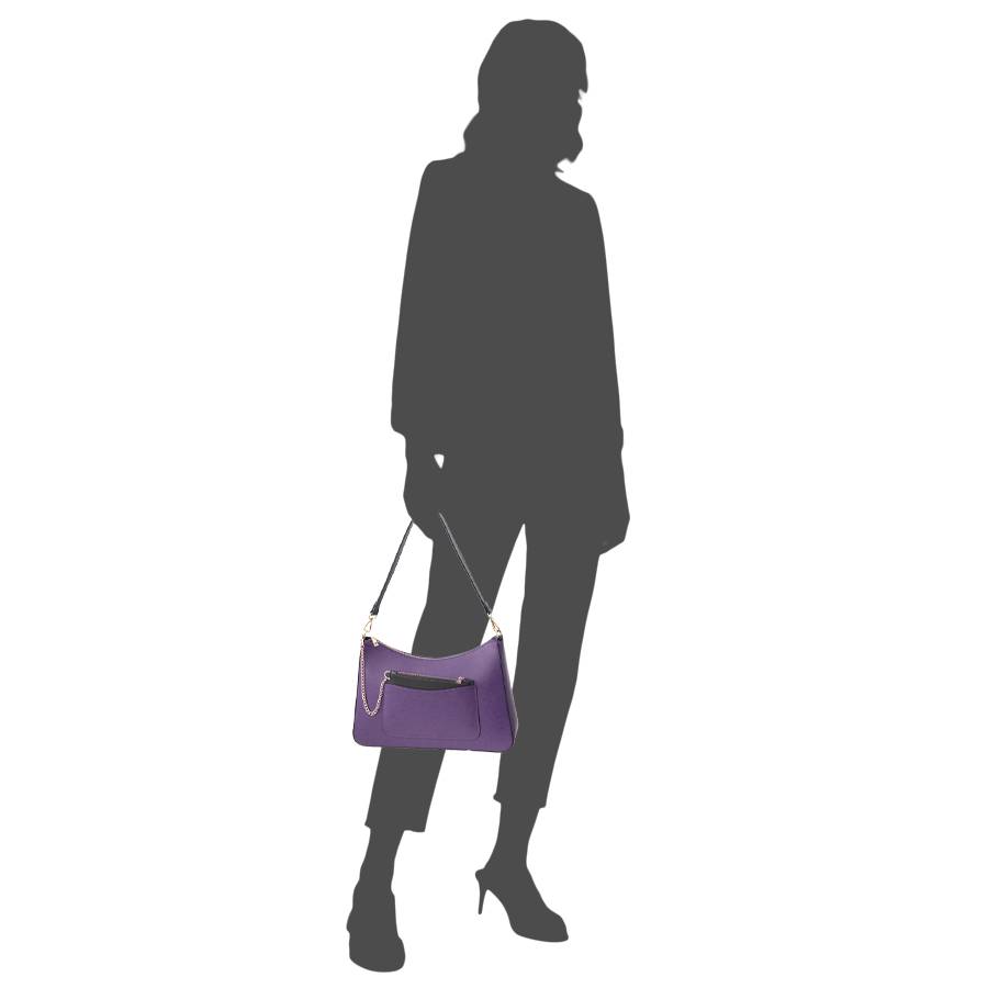 Laura Di Maggio LENA – Borsa a spalla in pelle elegant viola Offerta