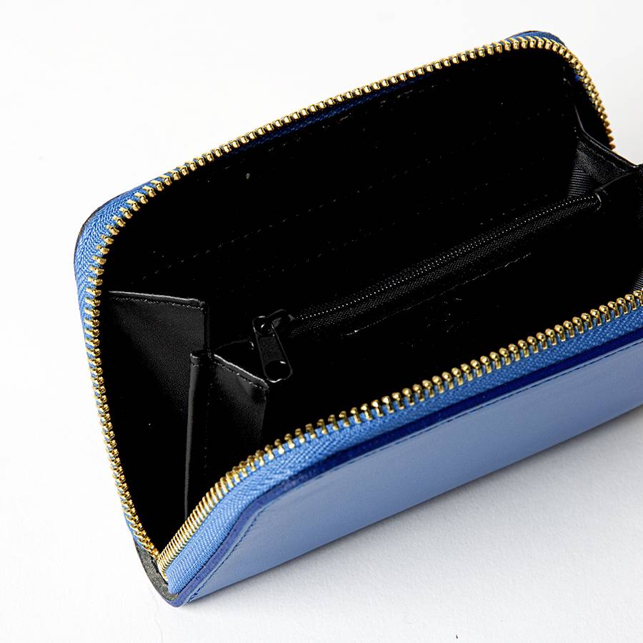Laura Di Maggio ELEGANT MINI – portafoglio in pelle elegant blu Offerta