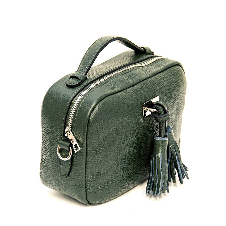 Laura Di Maggio SAIPH – borsa piccola in pelle dollaro verde Sottocosto