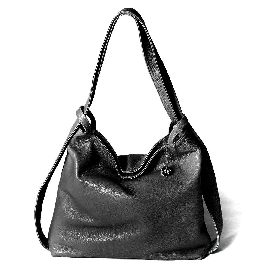 Laura Di Maggio VENICE – Zaino/borsa in pelle dollaro nero Economico