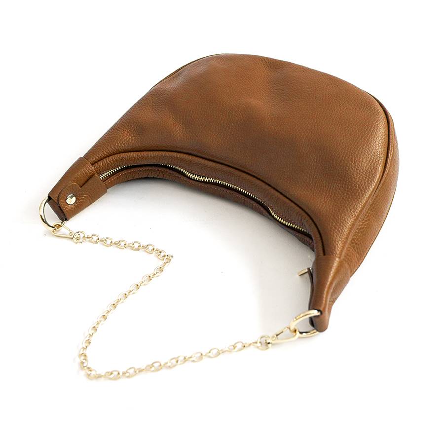 Laura Di Maggio MOON – Borsa a spalla in pelle cuoio Fino Al -60%