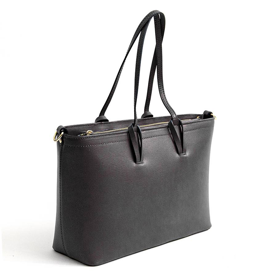 Laura Di Maggio NIKITA – Shopping in pelle saffiano nera Outlet