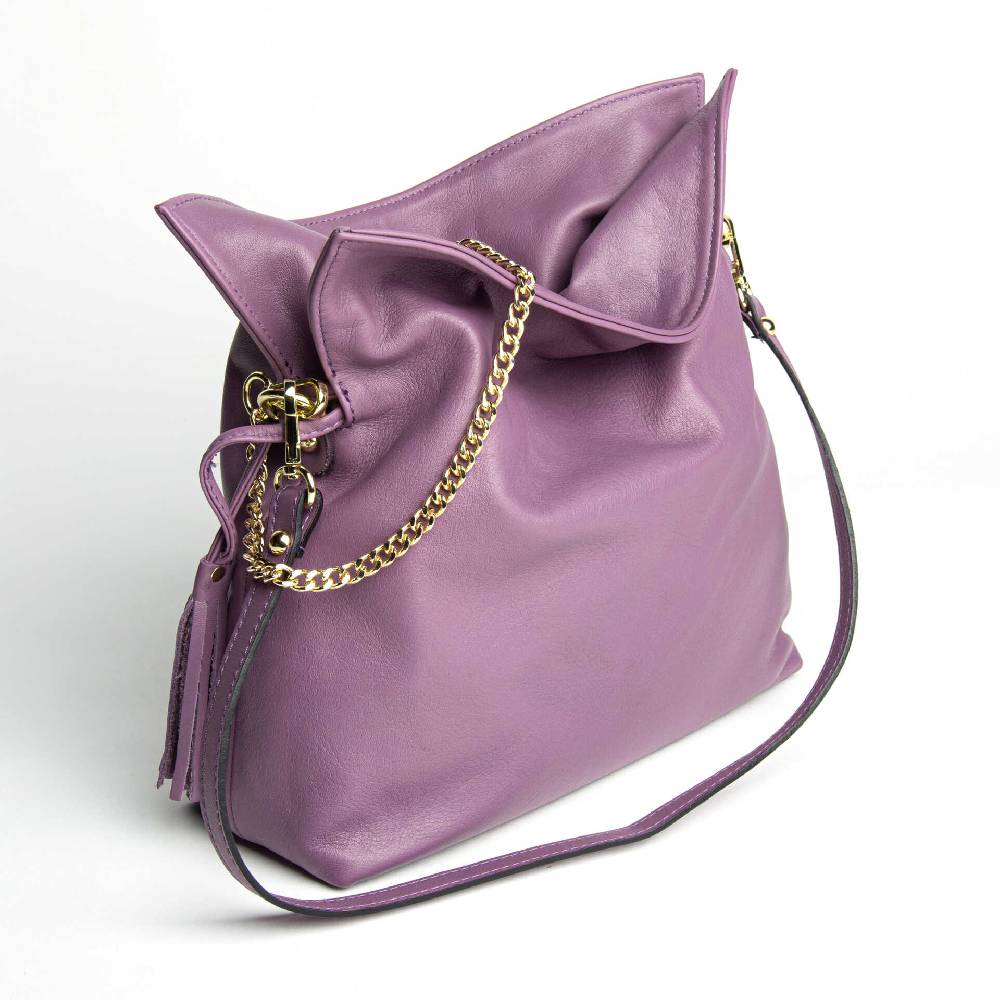 Laura Di Maggio GELSA – Sacca in pelle nappa malva Vendite Flash