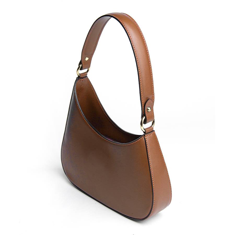 Laura Di Maggio EDI – borsa Hobo in pelle elegant cuoio Qualità Garantita