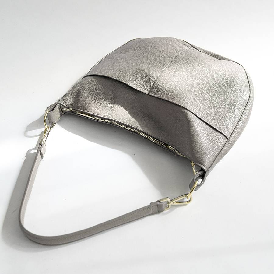 Laura Di Maggio LOREN – Sacca con tasche in pelle latte Fino Al -60%