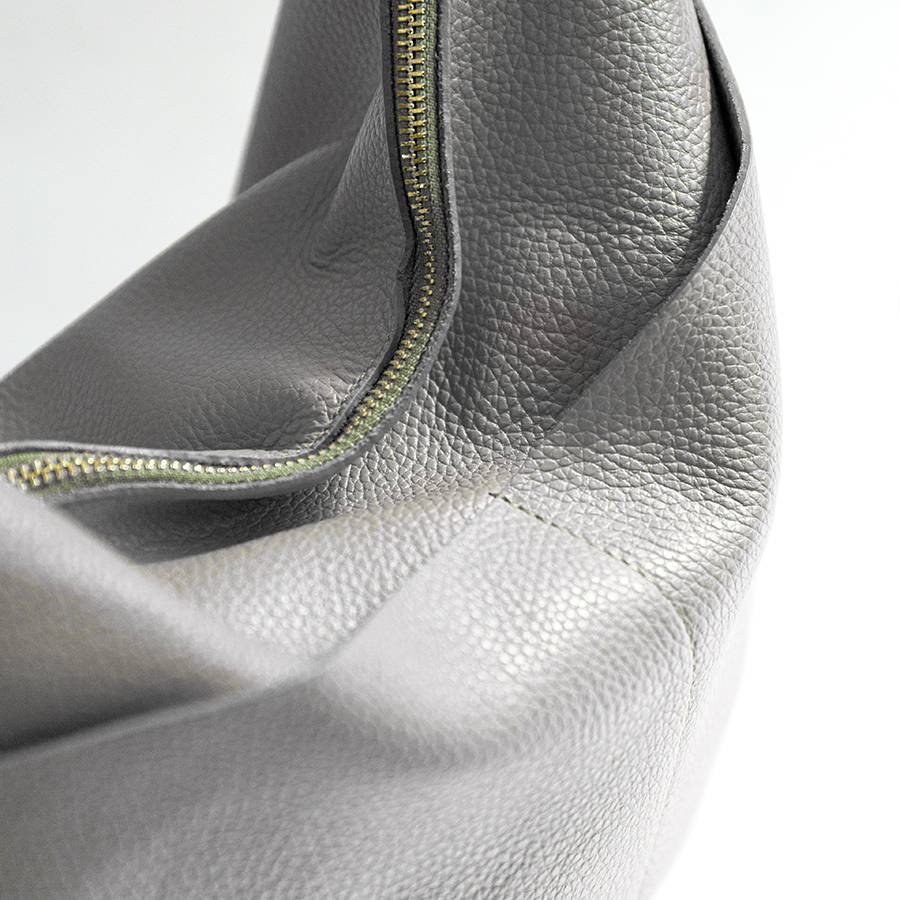 Laura Di Maggio LOREN – Sacca con tasche in pelle latte Fino Al -60%