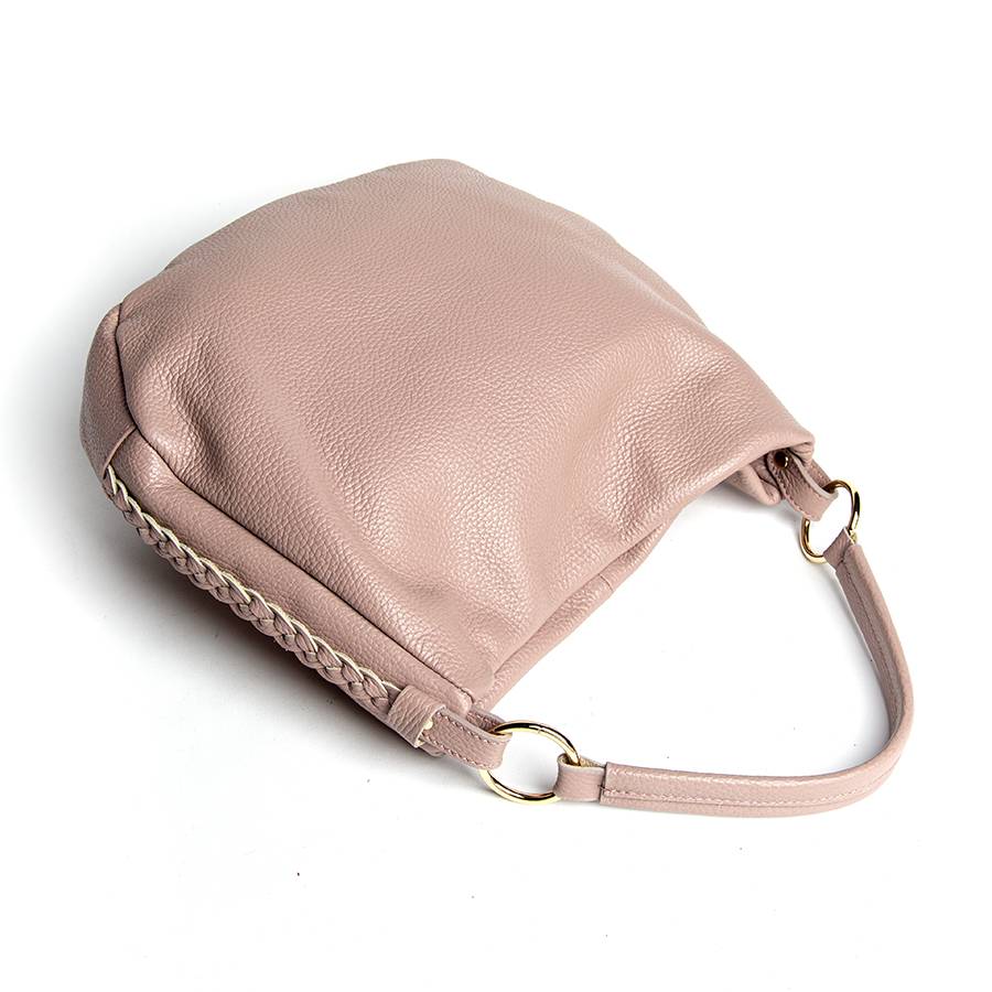 Laura Di Maggio JENNY – Sacca morbida in pelle dollaro rosa antico Sconto
