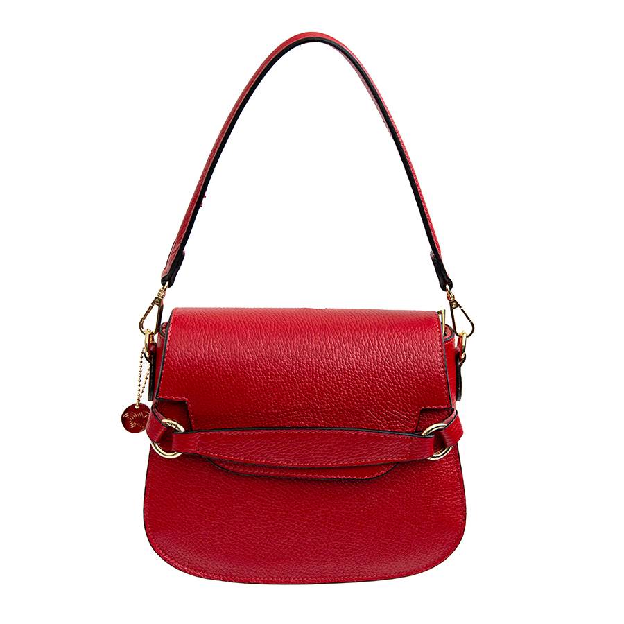 Laura Di Maggio SALLY – Postina con patta in pelle rossa Discount Store per i nuovi prodotti