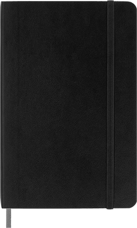 Moleskine Taccuino Smart PocketCopertina morbida, a righe, Nero