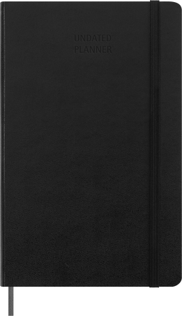 Moleskine Agenda Non Datata ClassicSettimanale, 12 mesi, Nero Novità