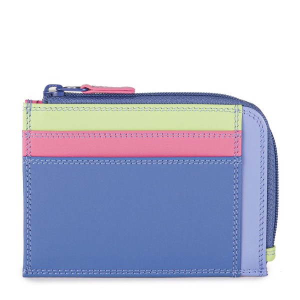 Mywalit Portamonete/Portacarte con zip Viola Consegna Veloce