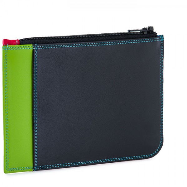 Mywalit Porta carte di credito slim con portamonete Black Pace Vendita Economica
