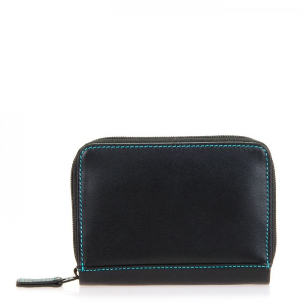 Mywalit Porta carte di credito con zip Black Pace