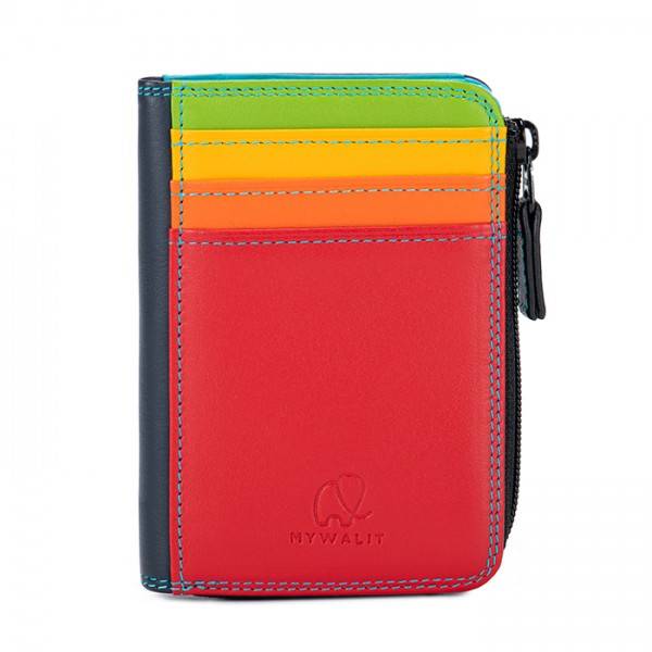 Mywalit Portafoglio piccolo con zip Black Pace Promozione