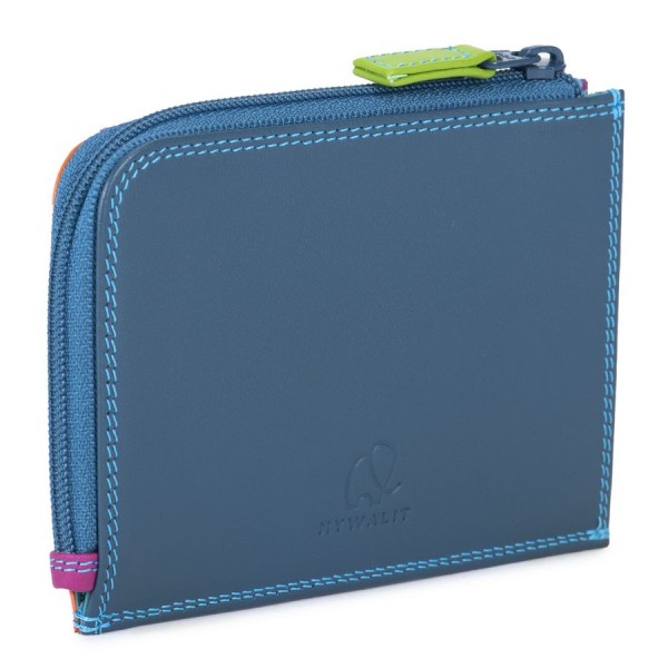 Mywalit Portamonete/Portacarte con zip Liguria Moda