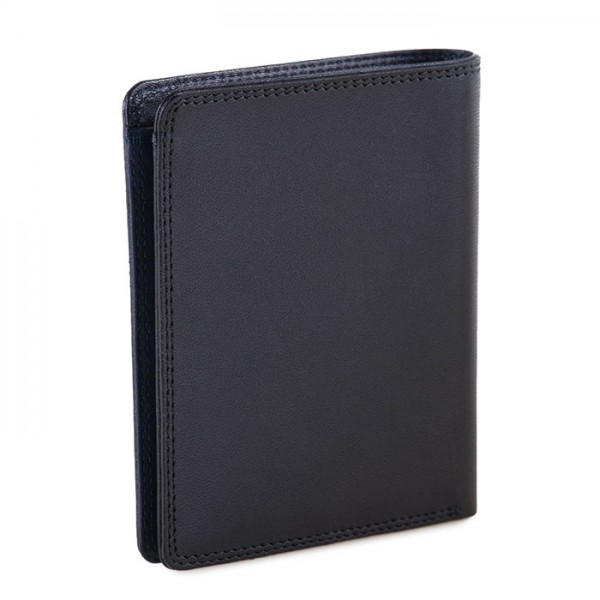 Mywalit Portafoglio standard uomo con tecnologia RFID Nero-Blu Promozione Limitata
