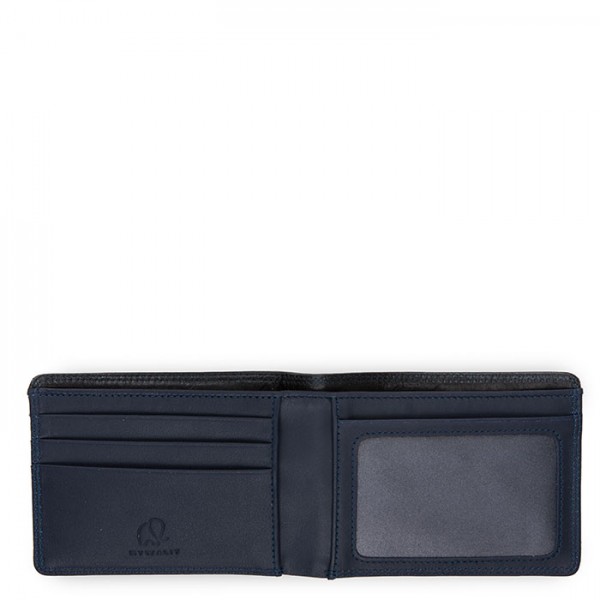 Mywalit Portafoglio jeans da uomo con tecnologia RFID Nero-Blu Shopping Online