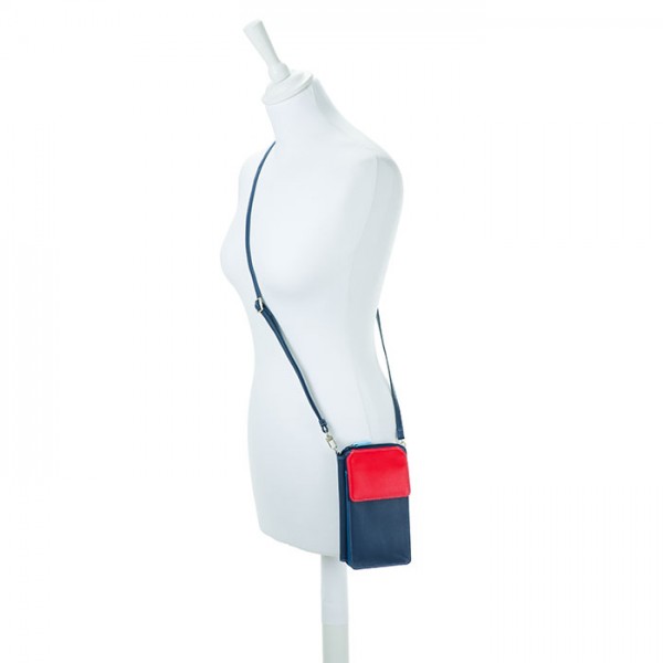 Mywalit Portafoglio multifunzione con zip su tre lati e tracolla Royal Cyber Monday