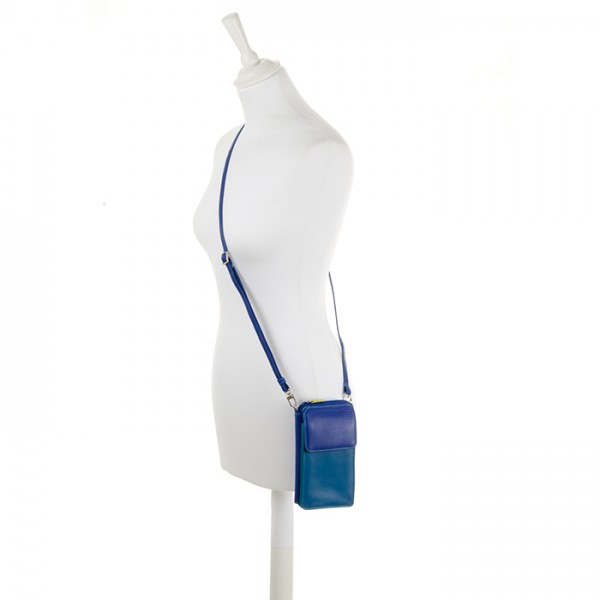 Mywalit Portafoglio multifunzione con zip su tre lati e tracolla Seascape Negozi Online