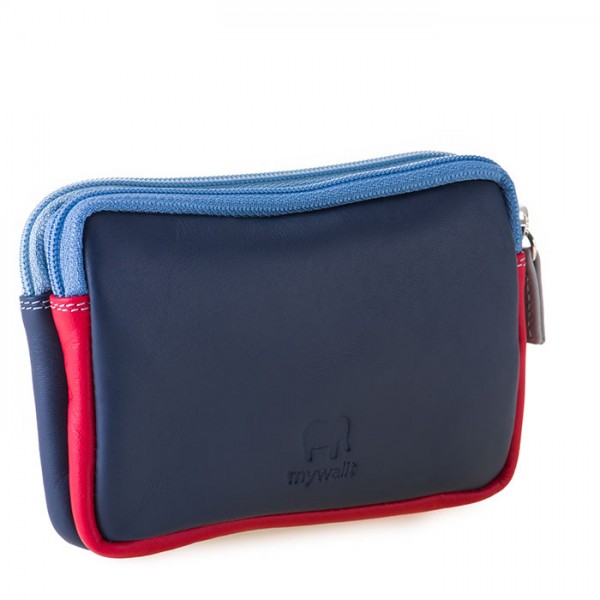 Mywalit Portafoglio/Astuccio in Pelle con doppia Zip Royal Promozione Limitata