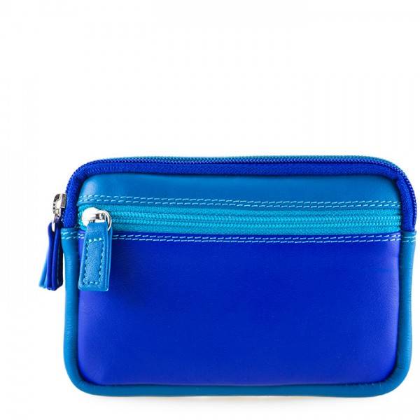 Mywalit Portafoglio/Astuccio in Pelle con doppia Zip Seascape Presa