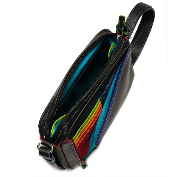 Mywalit Borsa a tracolla con organiser piccola Black Pace Soddisfazione Garantita