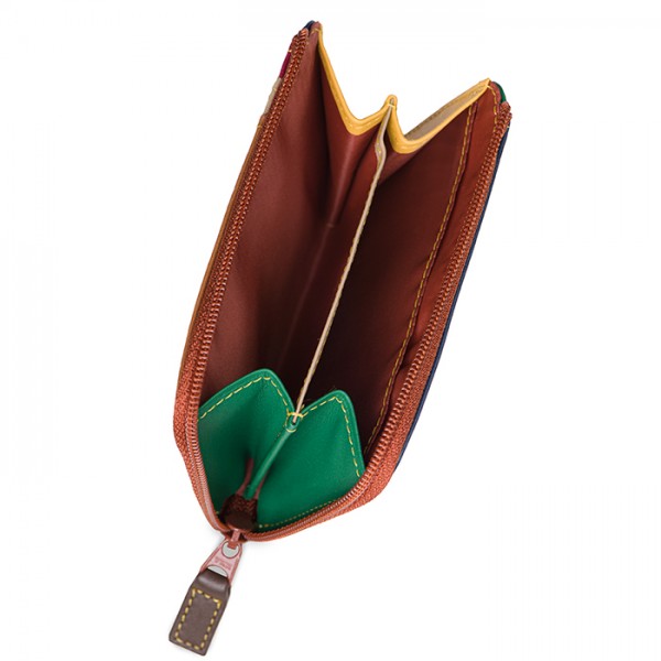 Mywalit Portafoglio piccolo con zip Bosco Presa